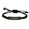 thumbnail image 1 of Funny Vice President Rope Bracelet Gifts for Men Family Friends from Coworkers - Be Nice To Me I May Be Your Vice President One Day., 1 of 4