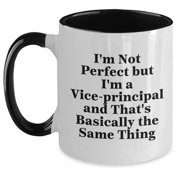 Funny Vice-Principal Coffee Mug Gifts from Friends and Family for Graduation Unique Vice-Principal Vice-Principal Gifts