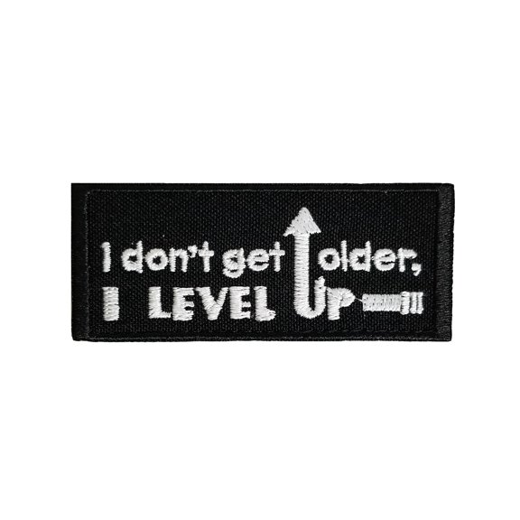 Funny Video Gamer Embroidered Iron On Patch