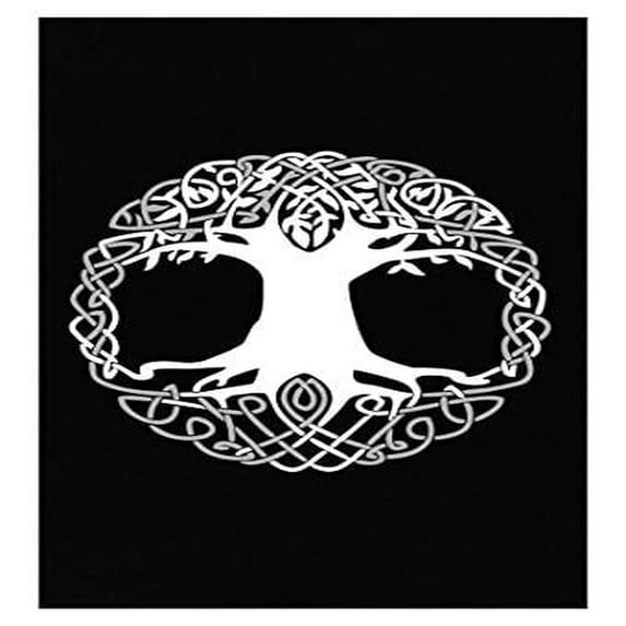 Funny Viking Tree Pirate Poster - 13x19 - Wall Decor Gift