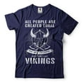 thumbnail image 1 of Funny Vikings T-Shirt Viking Patriotic Tee Viking Warrior Skull Helmet Tee Shirt Viking Gift (4X-Large Navy Blue), 1 of 6