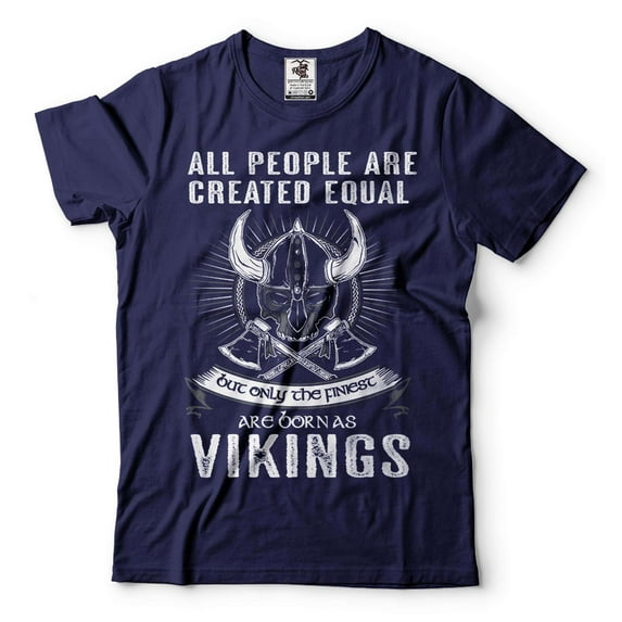 Funny Vikings T-Shirt Viking Patriotic Tee Viking Warrior Skull Helmet Tee Shirt Viking Gift (4X-Large Navy Blue)