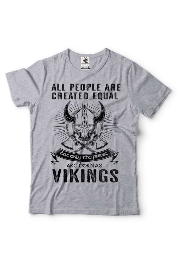 Funny Vikings T-Shirt Viking Patriotic Tee Viking Warrior Skull Helmet Tee Shirt Viking Gift