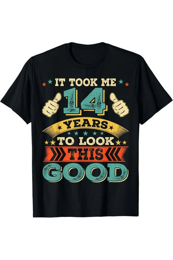 Funny Vintage 2007 14Th 14 Fourteen Birthday Teen Boy Girl T-Shirt Unisex S-5XL Hot Trending Shirt, Vintage Birthday Gift