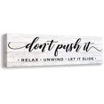 thumbnail image 1 of Funny Vintage Bathroom Canvas Wall Art | Rustic Bathroom Prints Decorative Signs Framed | Restroom Washroom Wall Decor (5.5 x 16.5 inch, Funny - A1), 1 of 4