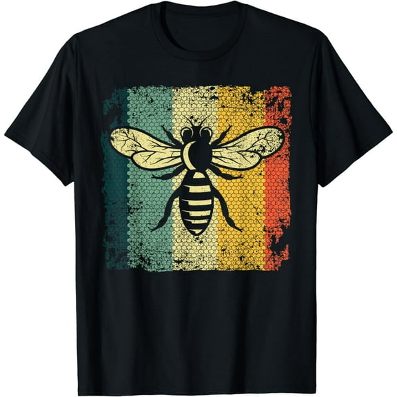Funny Vintage Bee Designs For Men Women Beekeeping Honey Bee T-Shirt