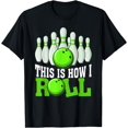 thumbnail image 1 of Funny Vintage Bowling Team Bowler Bowling Lover Boys Girls T-Shirt, 1 of 4