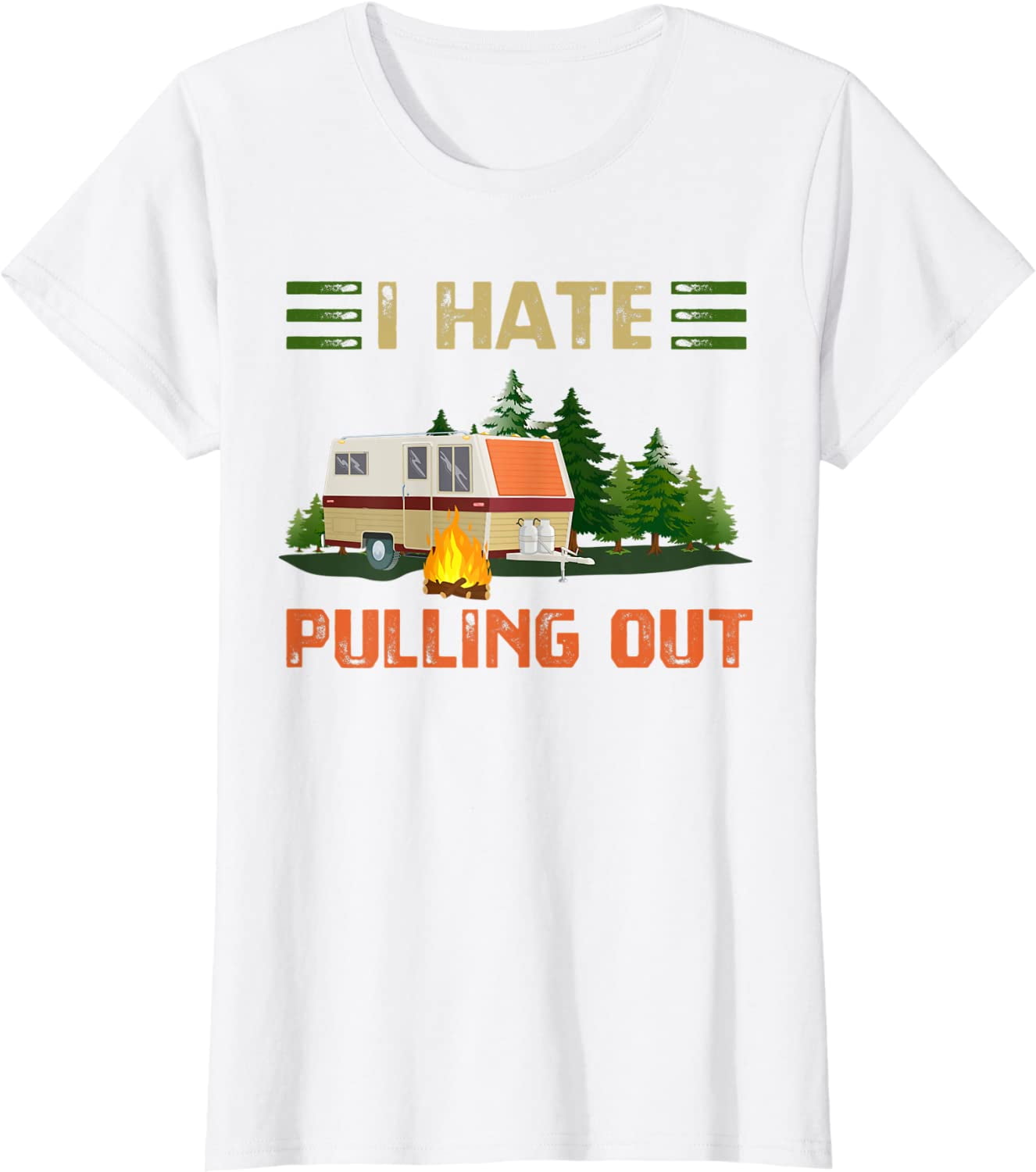 Vintage Rv Camper Trailer T-Shirt Vintage Rv Camper Trailer T-Shirt