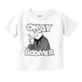 thumbnail image 1 of Funny Vintage Comic Strip Okay Boomer Youth T Shirt Tee Boys Infant Toddler Brisco Brands 18M, 1 of 5