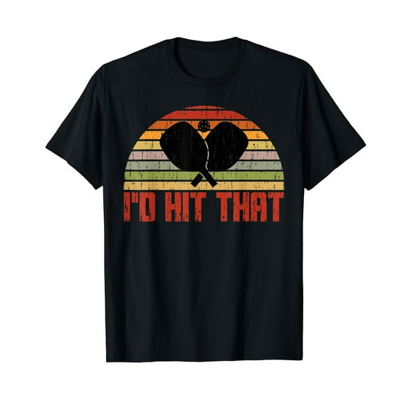 Funny Vintage Pickleball Tshirt Id Hit That Pickleball T-Shirt