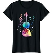 Funny Violin Lover T-Shirt for Men and Women Musicians