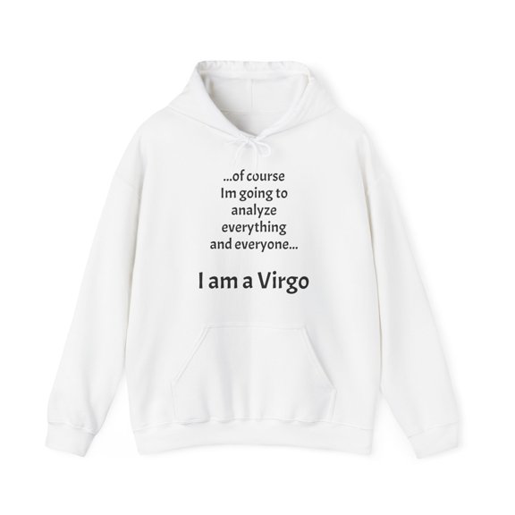 Funny Virgo Zodiac Unisex Heavy Blend™ Hooded Sweatshirt