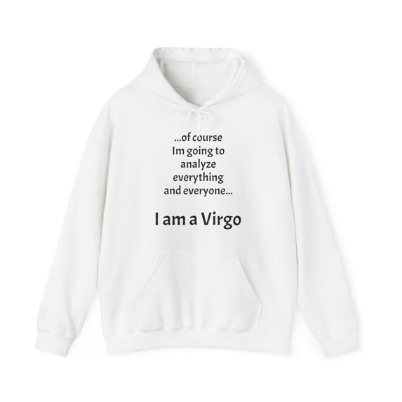 Funny Virgo Zodiac Unisex Heavy Blend™ Hooded Sweatshirt