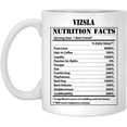 thumbnail image 1 of Funny Vizsla Nutritional Facts Coffee Mug Dogs Lovers Birthday Gifts 2022 Christmas Nutrition Cup Ceramic White 11oz, 1 of 5