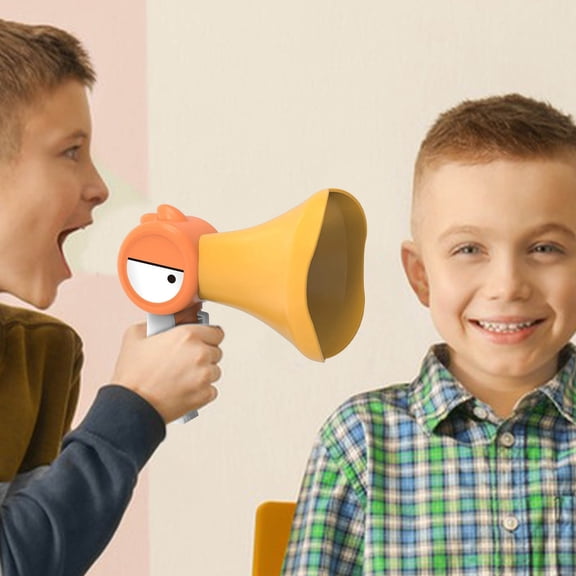 Funny Voice Changing Speaker with Sound Effects - White Noise & Bird Attractor, Hands-Free Lanyard Design, Recording Playback, Replaceable Battery, Portable Klds Toy Speaker for Outdoor Play