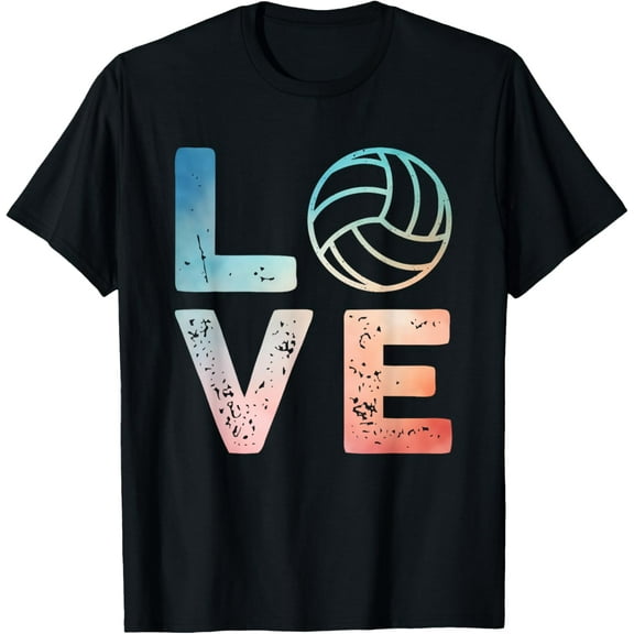 Funny Volleyball Design For Men Women Ball Volleyball Player T-ShirtMen and women, Black T-shirt, size: Extra large