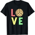 thumbnail image 1 of Funny Volleyball Mom Volleyball Dad Love Volleyball T-Shirt, 1 of 3