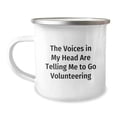 thumbnail image 1 of Funny Volunteering Gifts for Men or Women, Inspirational Camping Mug, Gifts from Friends for Graduation, Go Volunteering Encouragement, 1 of 4