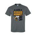 thumbnail image 1 of Funny Vote Murder Hornet 2020 Short Sleeve T-shirt-Heather Grey-5xl, 1 of 4