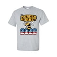 thumbnail image 1 of Funny Vote Murder Hornet 2020 USA American Flag Short Sleeve T-shirt-Sports Grey-xxxl, 1 of 4