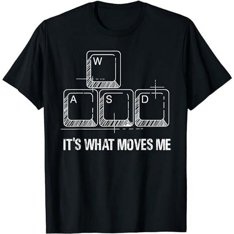 Wasd Funny Pc Video Gamer Shirt Gaming T-Shirt Wasd Funny Pc Video Gamer Shirt Gaming T-Shirt