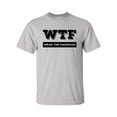 thumbnail image 1 of Funny WTF Wear The Facemask Unisex Adult Short Sleeve T-shirt-Ice Grey-xxxl, 1 of 4