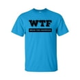 thumbnail image 1 of Funny WTF Wear The Facemask Unisex Adult Short Sleeve T-shirt-Sapphire-5xl, 1 of 4