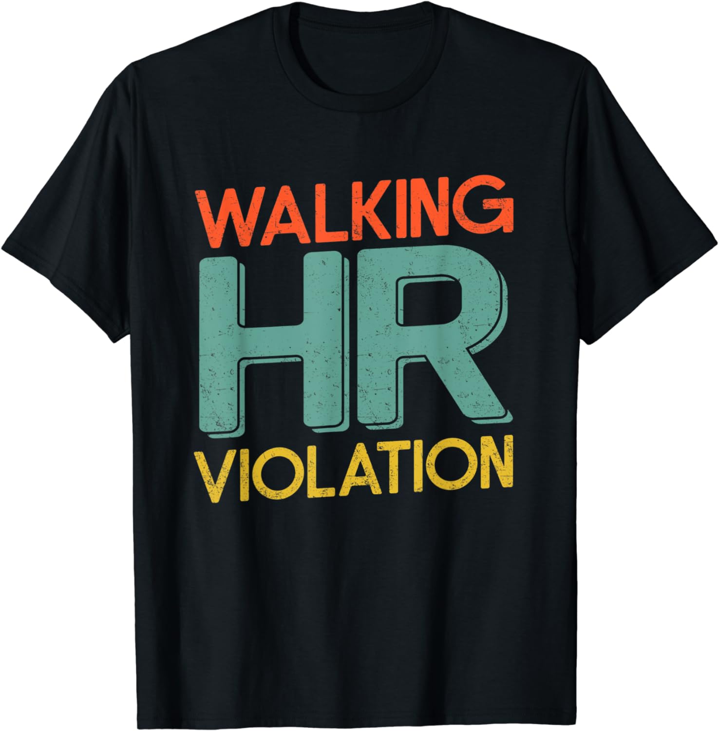 MAIANEY (3 Pcs) Walking HR Violation Stickers - Funny Human Resources Department Decals For Laptop & Water Bottle