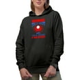 thumbnail image 1 of Funny Warning, Golf Mom with Thick Thighs & Thin Patience, Golf Player, Golfing or Golfer Themed Merch Gift, Black Hooded Sweatshirt or Hoodie, 3XL, 1 of 5