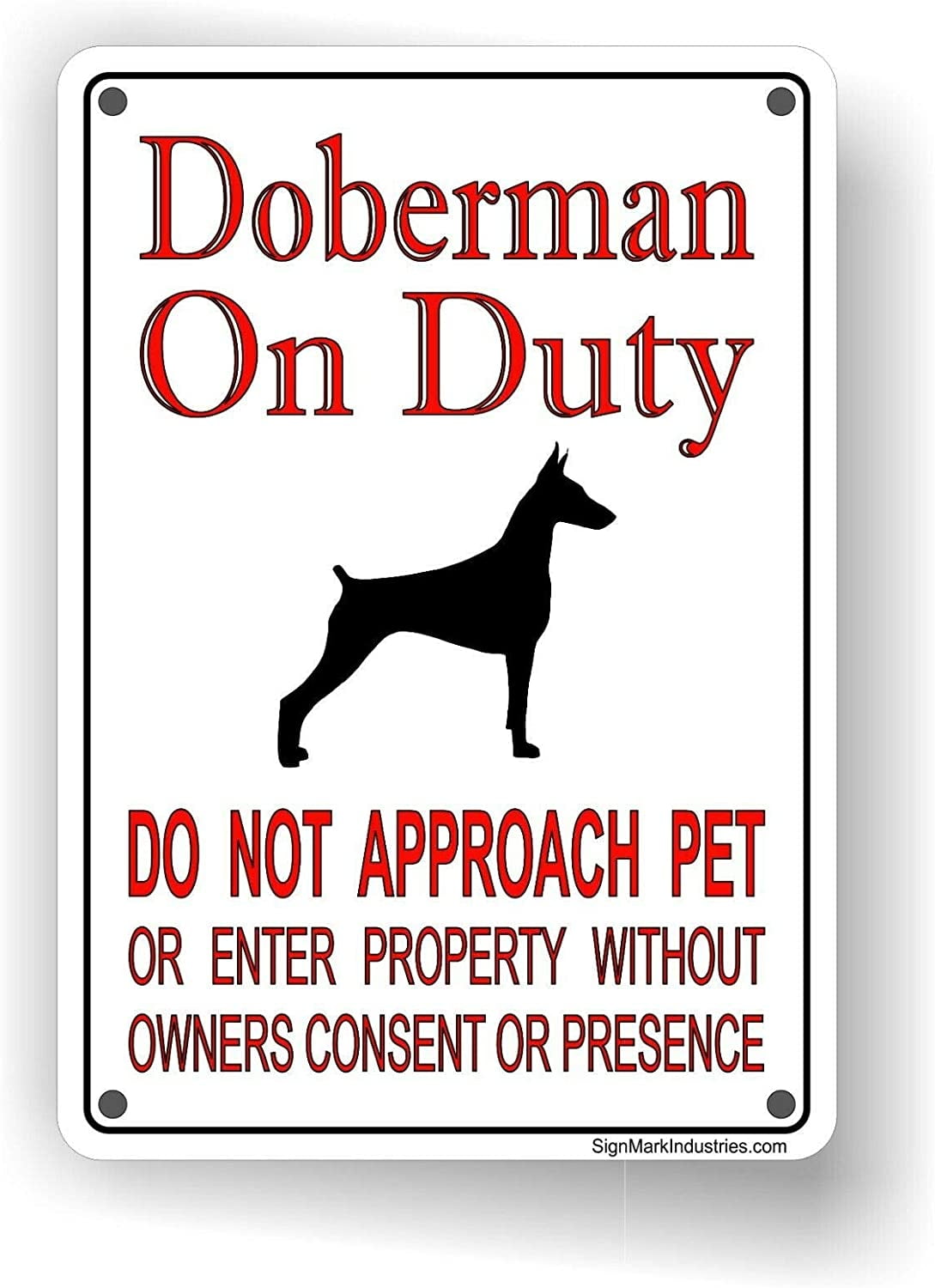 Funny Warning Tin Sign Danger Do Not Touch Hurt While Dying 12x8 Inches ...