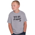 thumbnail image 1 of Funny We Be Trippin Airplane Travel Crewneck T Shirts Boy Girl Teen Brisco Brands X, 1 of 6