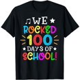 thumbnail image 1 of Funny We Rocked 100 Days of School Teacher Student Gift T-Shirt, 1 of 5