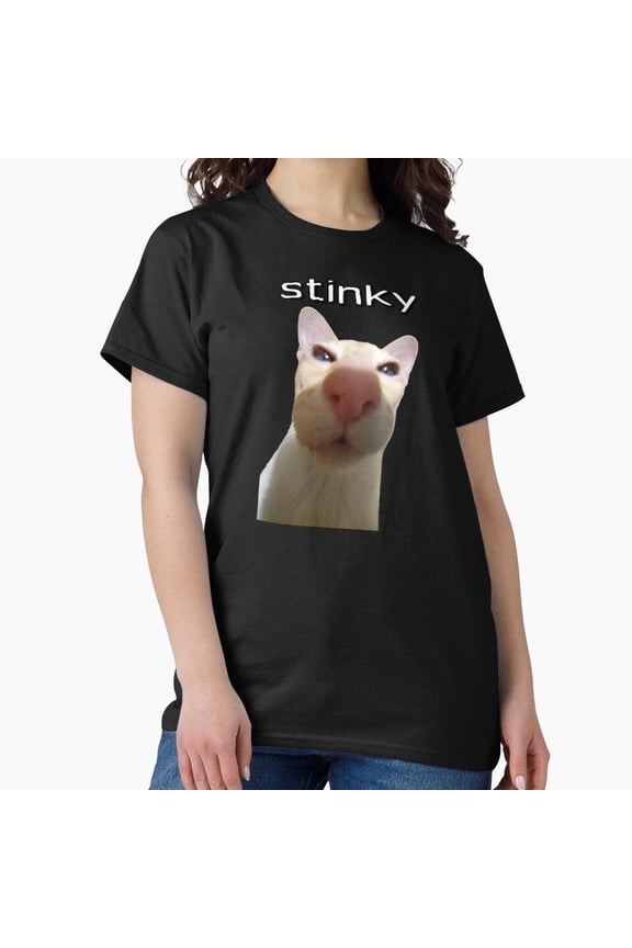 Funny Web Animation Character Stinky Expression Viral Internet Meme Tee T-Shirt