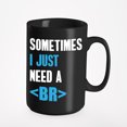 thumbnail image 1 of Funny Web or Website Designer Quotes, Black 15oz Ceramic Mug, 1 of 5