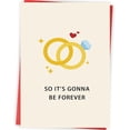thumbnail image 1 of Funny Wedding Card Gifts for Bride and Groom, Bridal Shower Card, Wedding Gifts for Newlyweds, 1 of 1