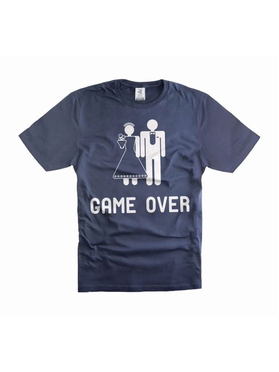 Funny Wedding Shirt Game Over Tshirt Funny Wedding Party Shirts For Him Her