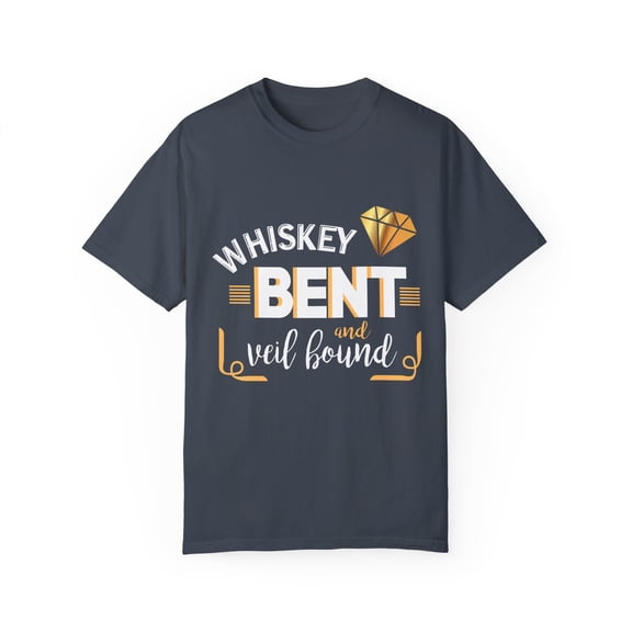 Funny Wedding Veils Entourages Sarcastic Engagement Bridal Hilarious Drunk Proposals Sarcasm Sayings Puns Unisex Garment-Dyed T-shirt