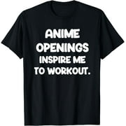 Funny Weeb Otaku Muscle Anime Nerd Animanga Fan Friend Gifts T-Shirt