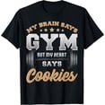 thumbnail image 1 of Funny Weight Lifting Gym Training Exercise Workout Quote T-Shirt, 1 of 4