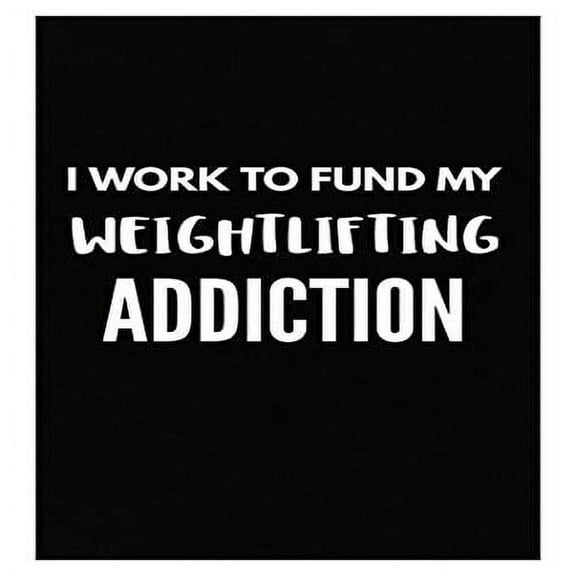 Funny Weightlifting Poster - Wall Decor for Gym Gift