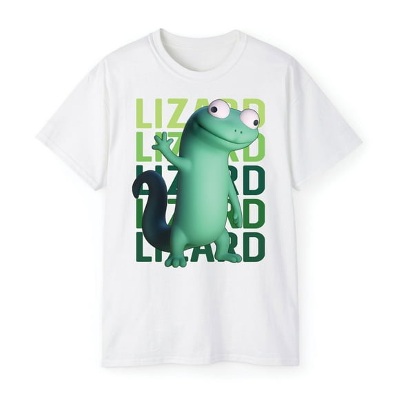 Funny Weirdcore Animal Women Men Lizard Lizard Lizard Meme T-Shirt