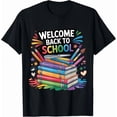 thumbnail image 1 of Funny Welcome Back to School for Teachers and Student Humor Graphic Unisex T-Shirt, up to Size 5XL, 1 of 2