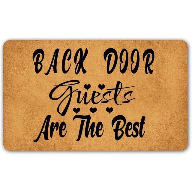 Funny Doormat Front Door Entry Rugs Mat with Rubber
