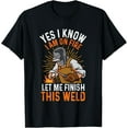 thumbnail image 1 of Funny Welding Design Men Dad Welder Worker Welding T-Shirt, 1 of 3