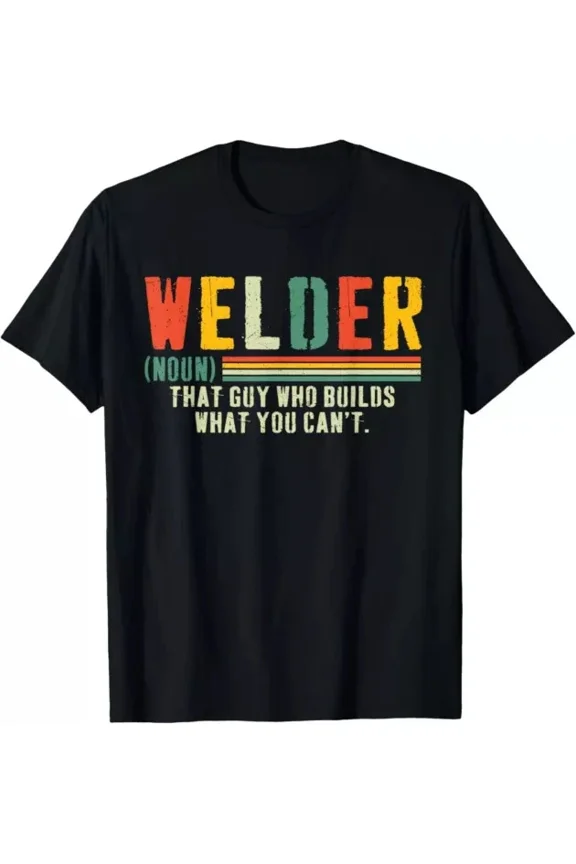 Funny Welding Quote Cool Vintage Welder Definition Welder Shirt Unisex S-5XL Hot Trending Shirt, Vintage Birthday Gift