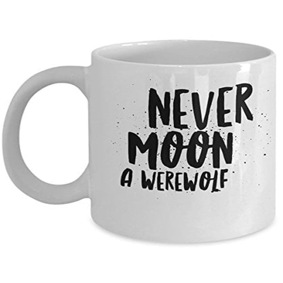Werewolf 11 oz Coffee Mug - Funny Design for Horror Fans White Ceramic Gift