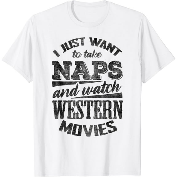 Funny Western Movie Lover Graphic Women and Men Movie Fan T-Shirt