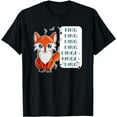 thumbnail image 1 of Funny What does the Fox T-Shirt Fox Lover Tee Gift, 1 of 5