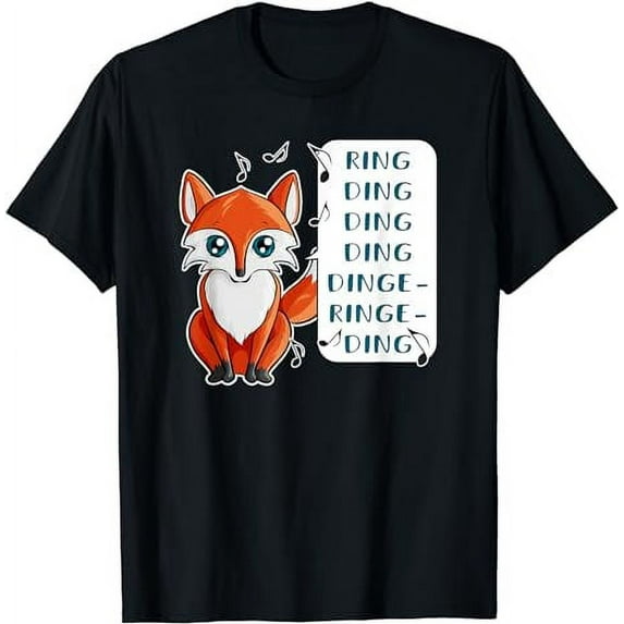 Funny What does the Fox T-Shirt Fox Lover Tee Gift