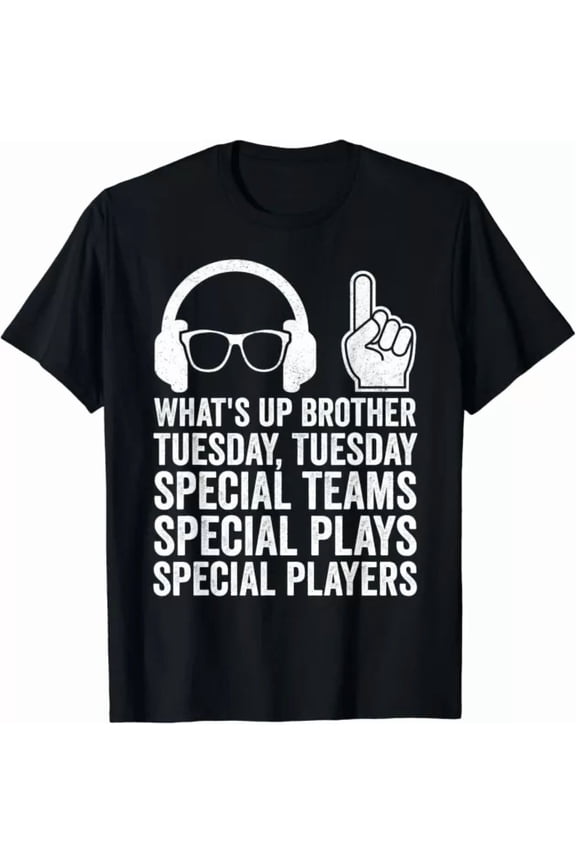 Funny What's Up Brother Tuesday Tuesday Gamer Gift T-Shirt
